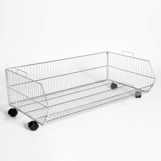 Image of Retail Stacking Baskets With Wheels (1000MM Wide X5)