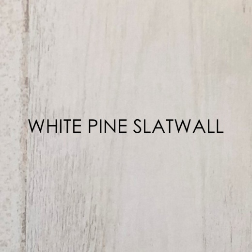 Uni-Shop (Fitting) Ltd - White Pine Slatwall Panels