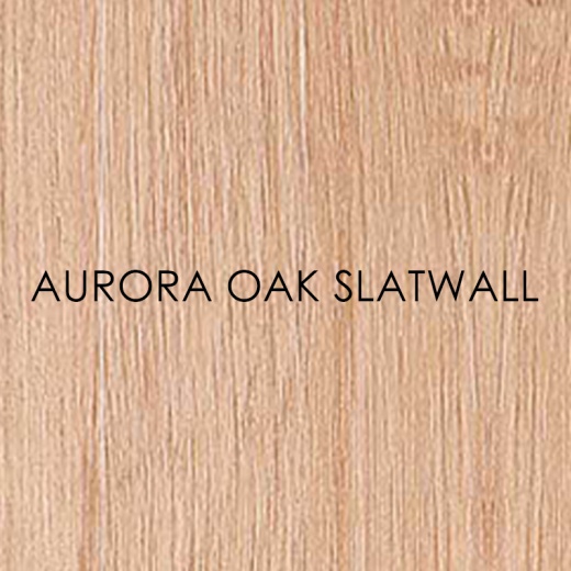 Uni-Shop (Fitting) Ltd - Aurora Oak Slatwall Panels