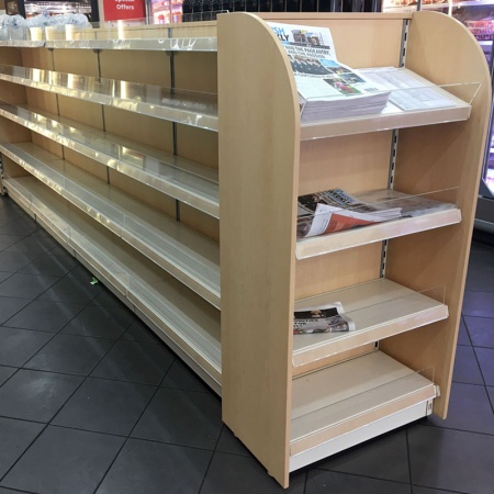 New shop shelving in Canandian Maple