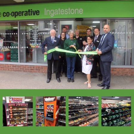 New shelving for Co-op in Ingatestone