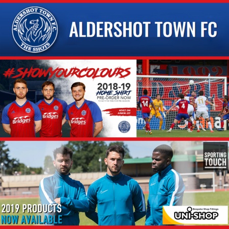 Slatwall For Aldershot Town FC