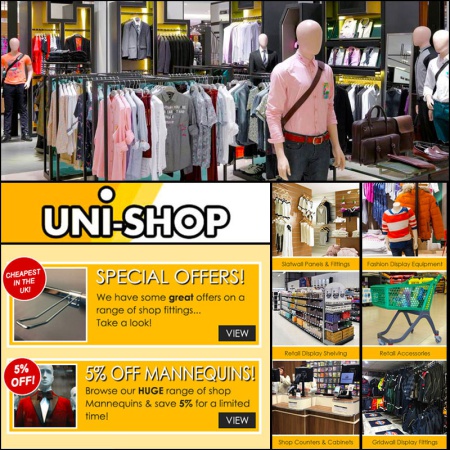 New Unishop Homepage