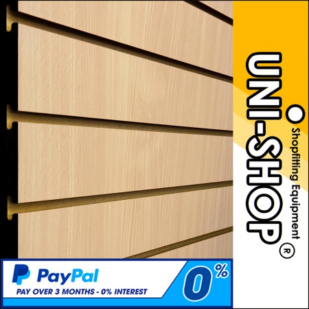 Enhance Your Retail Space With Irish Maple Slatwall Panels
