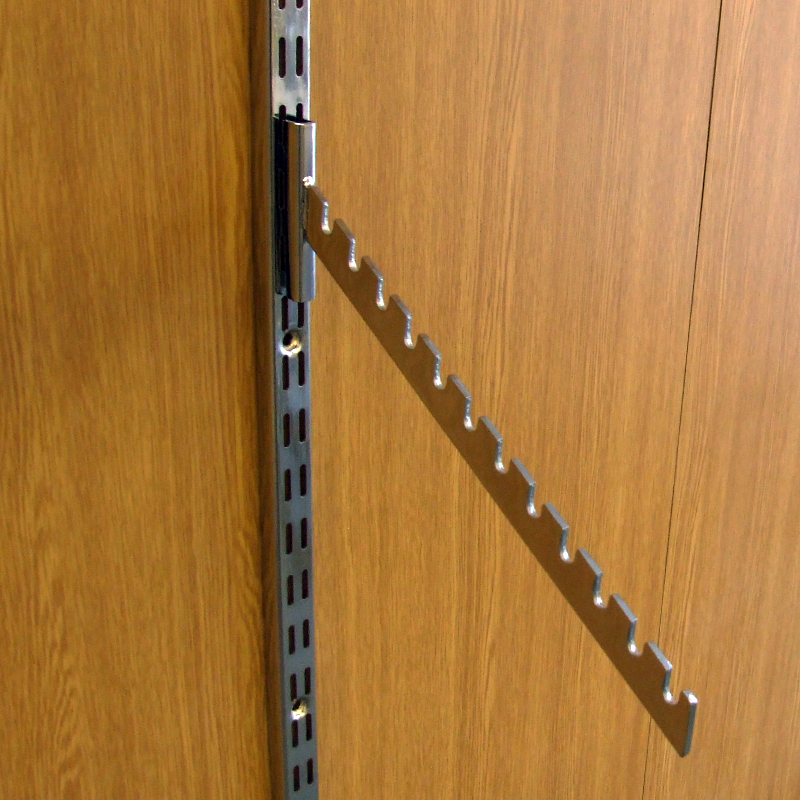 1980/2400MM H TWIN SLOT-WALL MOUNTED BUILD-STRAIGHT ARMS & SLOPING BALL ARMS 