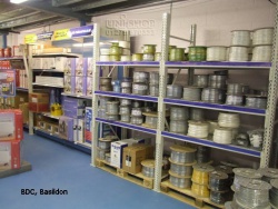 Storage Racking at BDC, Basildon