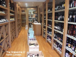 Wine Racking at The Grapevine II, North London