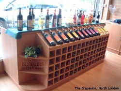 Wine and Spirits Racking and Display Furniture at The Grapevine, North London