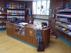 Counter and Slatwall at The Leys School