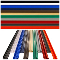 Coloured Slatwall Panel Inserts