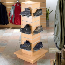 Slatwall Gondola Shop Display Island - Tower