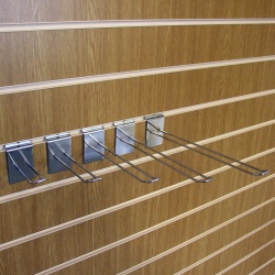 Slatwall Euro Hooks Shop Fitting (Assorted Sizes)