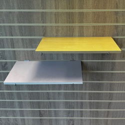 Slatwall MDF Shelves (Maple Or White)