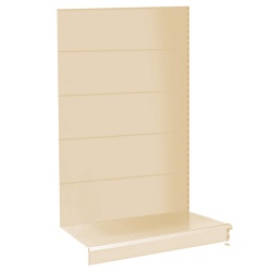 Cream Retail Wall Shelving & 665mm x 470mm Base