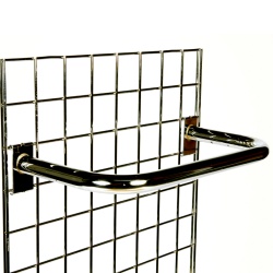 Gridwall Garment Rail Shop Fitting