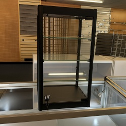 Countertop Glass Showcase (Large Black)
