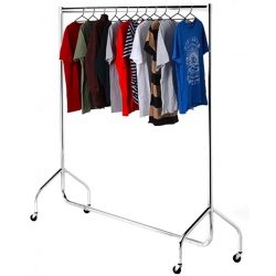 Chrome Heavy-Duty Clothes Rail (Assorted Sizes)