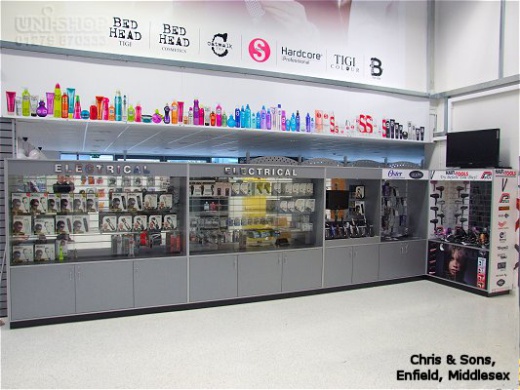 Product Display Cabinets in Chris 