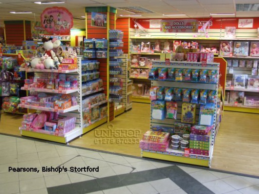 Slatwall Gondolas and Slatwalls at Pearsons, Bishop's Stortford