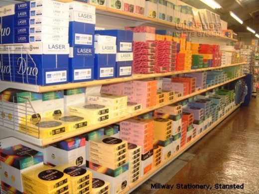 Large Shelving for Millway Stationary, Stansted