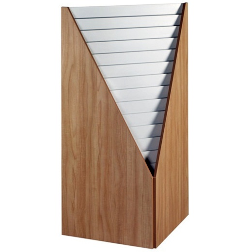 15 Tier Greeting Card Corner Display Unit