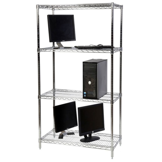 Chrome Wire Shelving Set (1830mm x 1525mm)