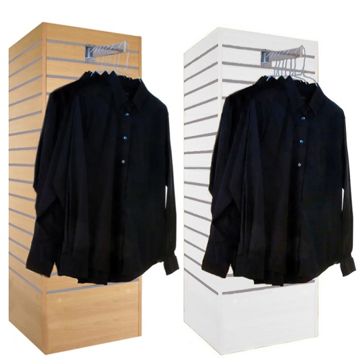 Slatwall Gondola Tower Retail Display (Flat Pack)