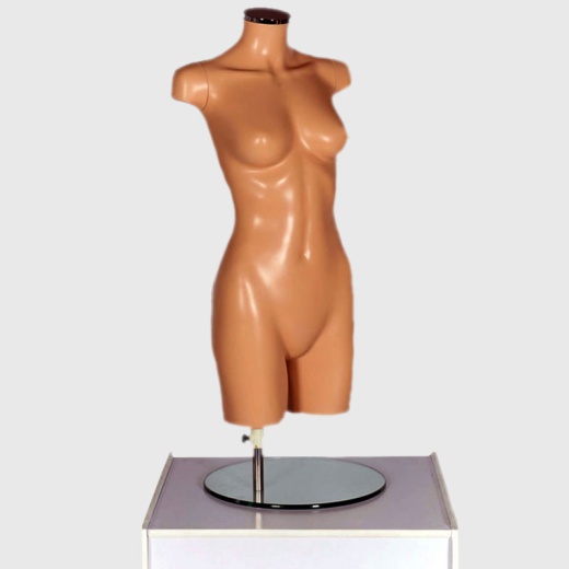 Female Torso Headless Mannequin Flesh Tone