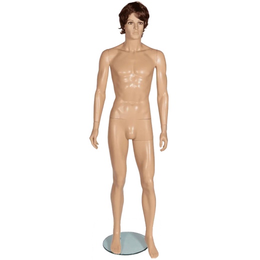 Male Shop Mannequin Flesh Tone 