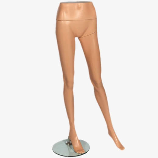 Female Leg Form Mannequin Flesh Tone