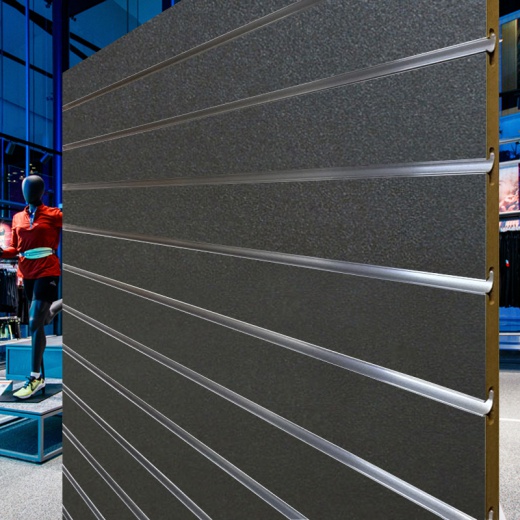 Graphite Grey Slatwall Panels