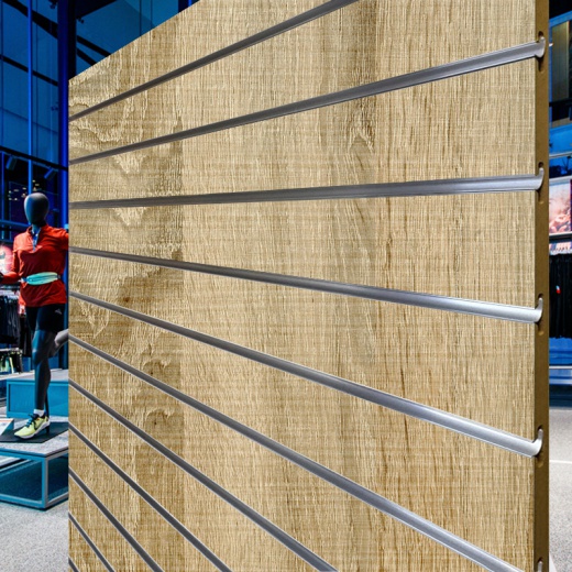 Rustic Oak Slatwall Panels