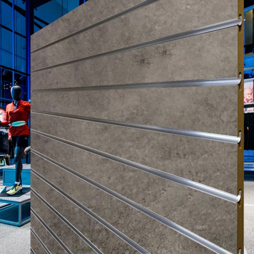 Concrete Effect Slatwall Panels