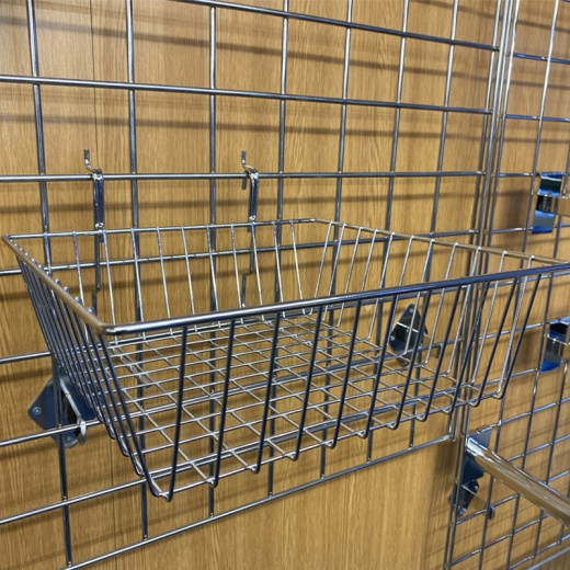 Gridwall Small Basket Shop Fitting