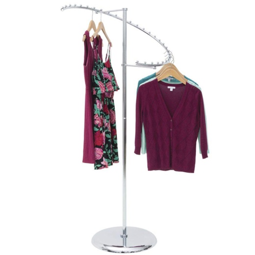 Spiral Clothes Rail Display Stand
