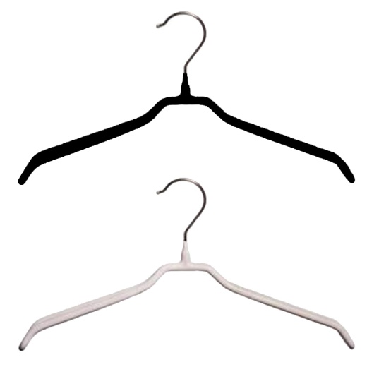 Broad Non Slip Clothes Hangers (Box Of 100)