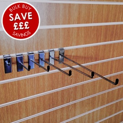 Save On Bulk Buy Slatwall Straight Hooks