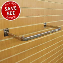 Save On Bulk Buy 600mm Slatwall Hanging Rails