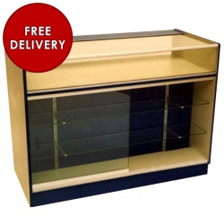 Free Delivery - Dual Display Retail Counter