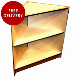 Free Delivery - Open Corner Retail Display Unit