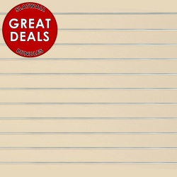 Bundle Deals - Cream Slatwall Panels & Inserts