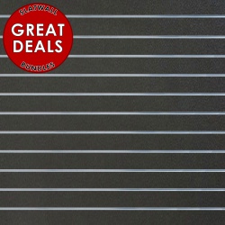 Bundle Deals - Graphite Slatwall Panels & Inserts