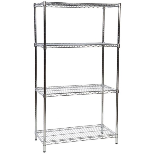 Picture of Chrome Wire Shelving Set (1830mm x 915mm)