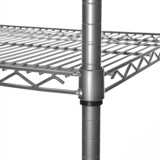 Image of Chrome Wire Shelving Set (1830mm x 915mm)