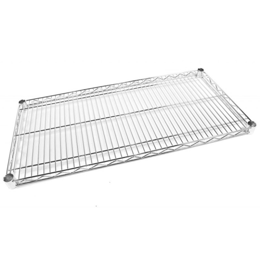 Uni-Shop (Fitting) Ltd - Chrome Wire Shelving Set (1830mm x 915mm)