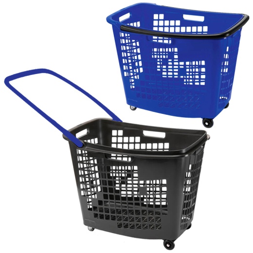 Image of Shopping Trolley Baskets (55L Pack Of 5)
