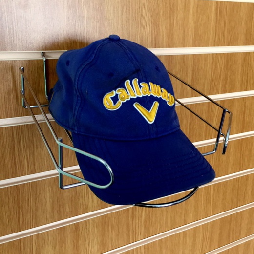 Picture of Slatwall Baseball Cap Holder Shop Fitting