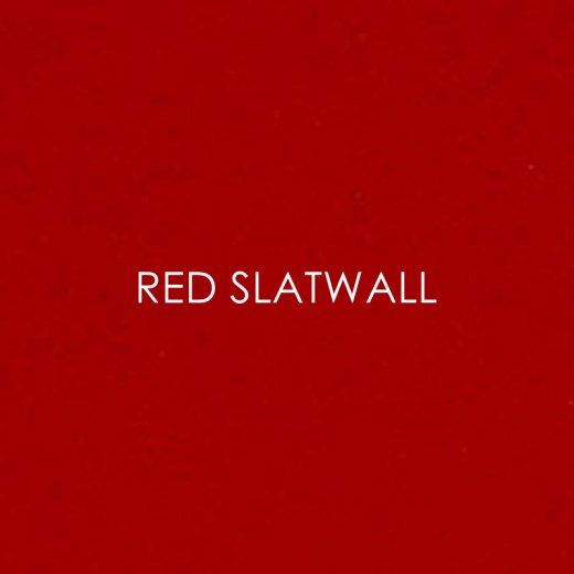 Uni-Shop (Fitting) Ltd - Red Slatwall Panels