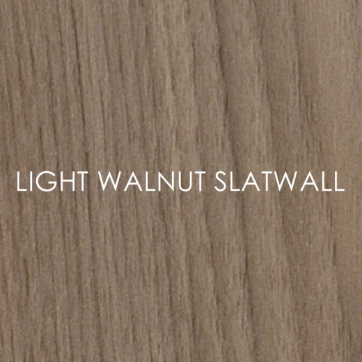 Uni-Shop (Fitting) Ltd - Light Walnut Slatwall Panels