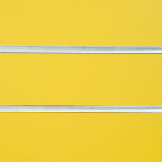 Image of Yellow Slatwall Panels